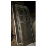 Group of Screen Doors 74 x 30