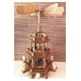 German Erzgebirge Wooden Christmas Pyramid