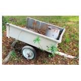 Garden Trailer 29 x 62 x 33