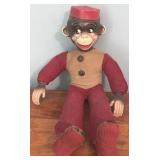 Vintage Toy Monkey 12"