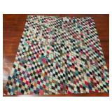 Hand Stitched Quilt 82 x 69