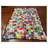 Hand Stitched Quilt 72 x 65