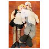 Chef & Maid Stuffed Dolls 60"