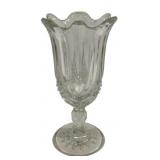 Flint Glass Tulip & Sawtooth Celery Vase