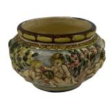 Capodimonte Bowl w/ Cherubs