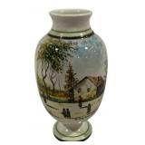 German Marked & Signed 5.5" Vase