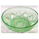 Anchor Hocking Green Glass Bowl - 8" Round