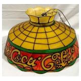 Plastic Coca-Cola Light Fixture - 18 x 14