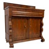 Empire Flame Mahogany Jelly Cupboard