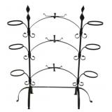 Vintage Metal 6-Plant Stand