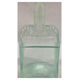 Old Cabin Whiskey Glass Bottle - 8.5" Tall