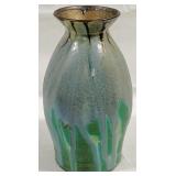 Art Pottery Vase - Signed "J Jones" - 10" Tall