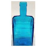 Old Cabin Whiskey Glass Bottle - 8.5" Tall