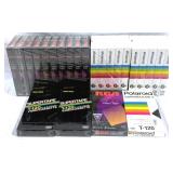 Lot of 25 New & Sealed Blank VHS Tapes