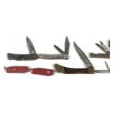 Lot of 7 Vintage Knives