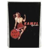 1998 Kamel Cigarettes Metal Sign - 17.5" x 11.5"