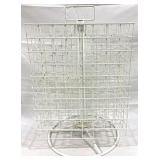 Metal Spinning Shelf Rack - 21" x 12" x 8"