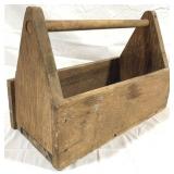 Wood Toolbox - 14" x 19" x 8.5"