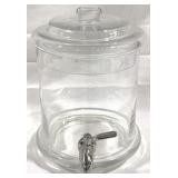 Glass Beverage Dispenser - 12" Tall