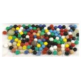 Lot of 100+ Glass Marbles