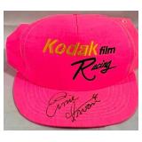 Kodak Film Racing Signed Ernie Irvin Hat