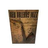 New Orleans Metal Jazz Sign 22 x 16