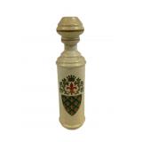 Fitzgerald Fleur De Lis Whiskey Bottle 12.5"