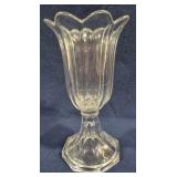 Early Pressed Glass 10" Celery Vase