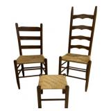 2 Chairs with Stool