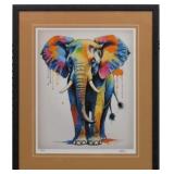 ELEPHANT LTD ED GICLEE BY CHARIS