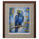 BLUE PARROT LTD ED GICLEE BY VAN GOGH LIMITED