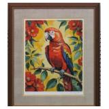 RED PARROT LTD ED GICLEE BY VAN GOGH LIMITED