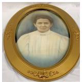 Bubble Glass Framed Portrait - 24" x 18"