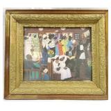 Floyd Newkirk Print in Vintage Oak Frame