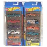 2 Hot Wheels 5 Packs - New
