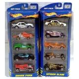 2 Hot Wheels 5 Packs - New