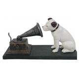 Cast Iron RCA Dog Figure 5"