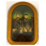 Bubble Glass Framed Portrait