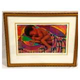 Framed Print pencil signed and #874/999