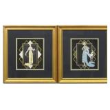 SET OF 2 ERTE FASHION PRINTS