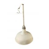 Vintage Metal Pendant Fixture 28 x 16