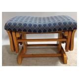 Glider Footstool 13 x 21 x 16