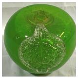 Murano Glass Apple - 5" Tall