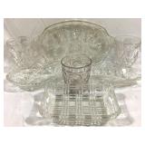 Lot of 7 Glass Items