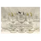 Lot of Assorted Wine Glasses