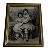 Dreams of Childhood Mirra-Art in Frame