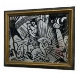 Versohnung by Franz Marc Mirra-Art in Frame