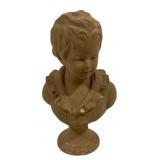 Plaster 9.5" Bust Statue