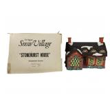 Dept 56 Snow Village Stonehurst House