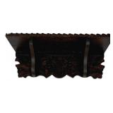 Vintage Wood Wall Shelf - 7 x 20 x 7